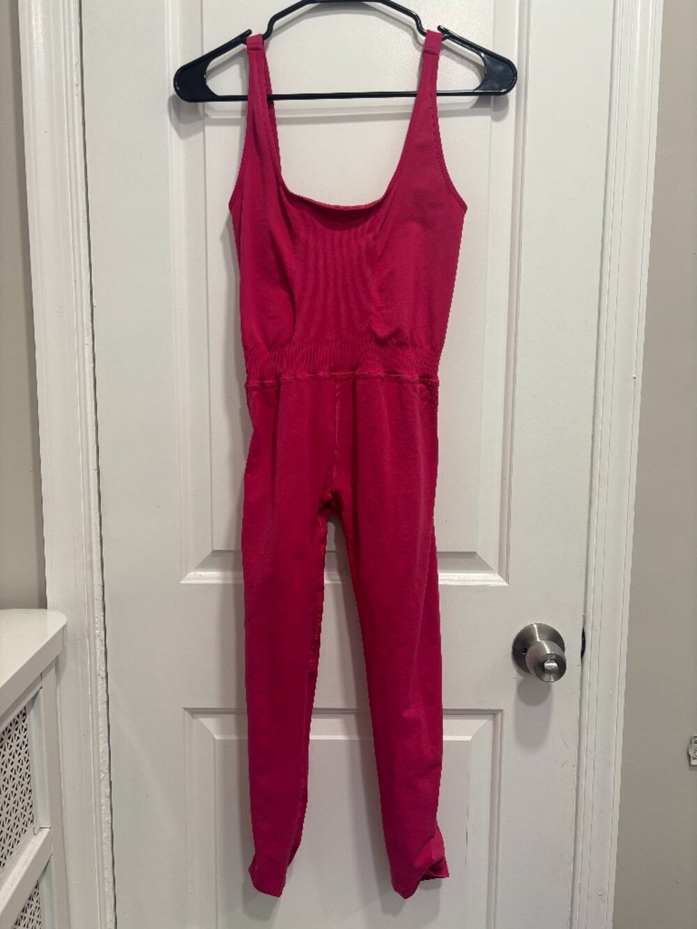 Free People FP Movement "Good Karma" Onesie, Pink